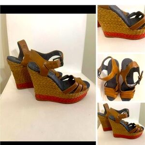Calvin Klein Breezie Espadrille Wedge Heel